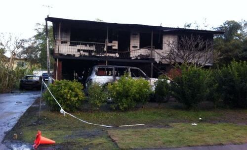 Slacks creek house fire