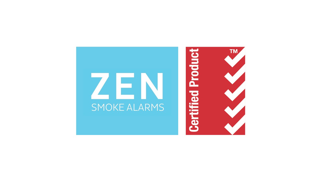 ZEN photoelectric smoke alarm and Australian Standard Certified Product