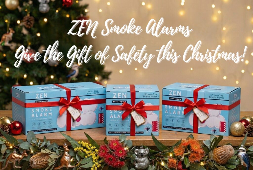 interconnected smoke detectors for Christmas safety