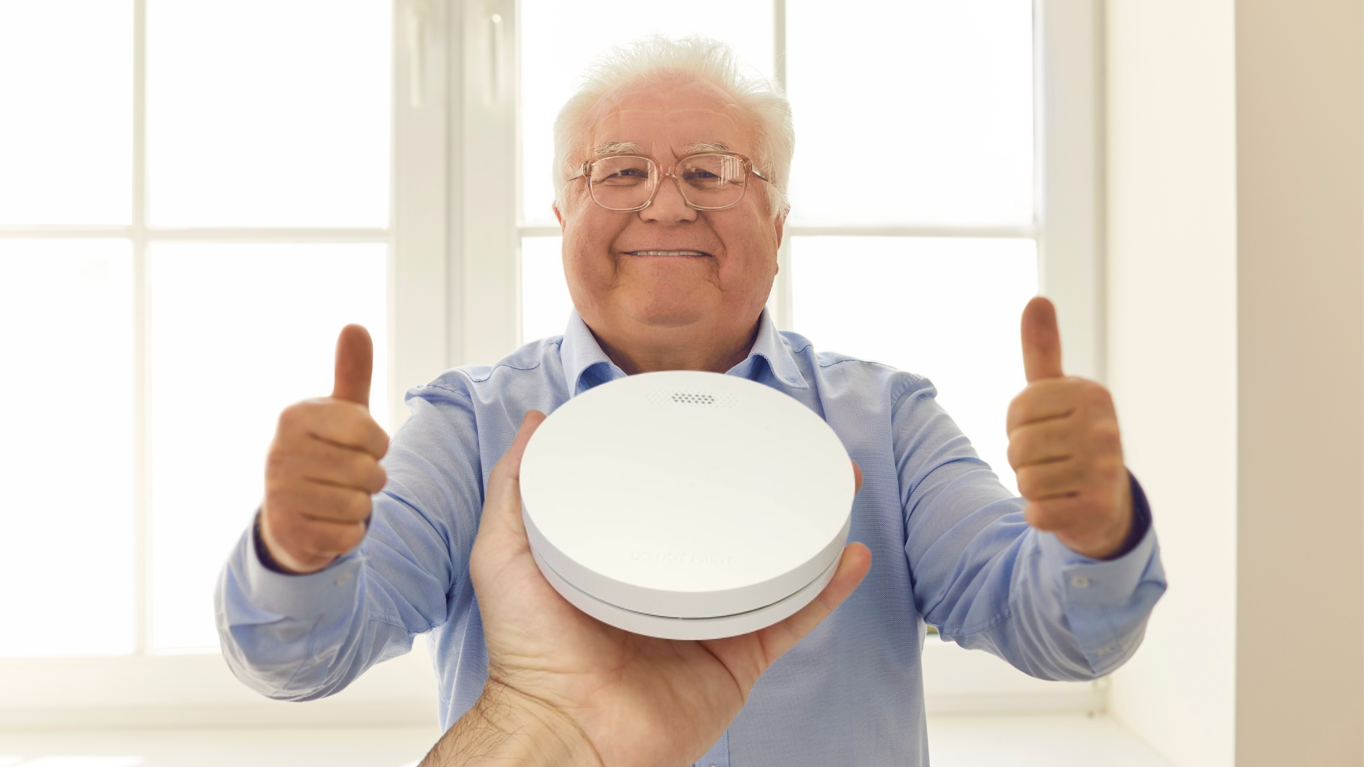 interconnected photoelectric smoke alarms for seniors