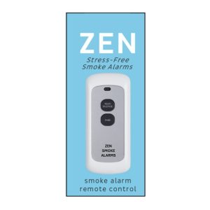 ZEN Photoelectric Smoke Alarm Remote Control - front box image