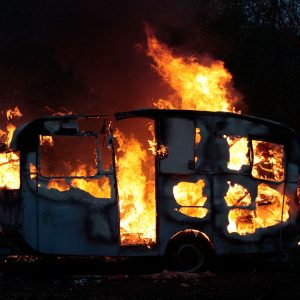 QLD caravan fire - install photoelectric smoke alarms as per new QLD laws