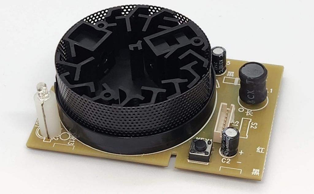 smoke sensor alarm - close up