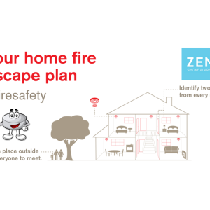 ZEN photoelectric smoke alarms and the home fire escape plan