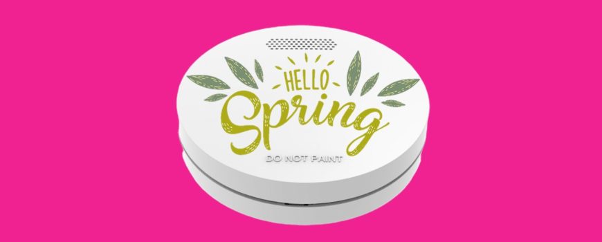 Spring time photoelectric smoke alarm tips