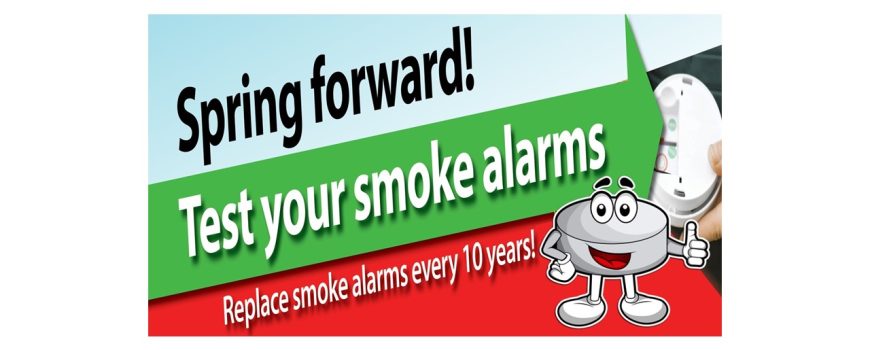 test your smoke alarms in QLD spring
