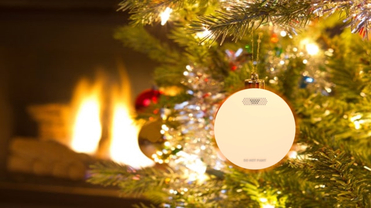 Christmas fire safety and ZEN photoelectric smoke alarms
